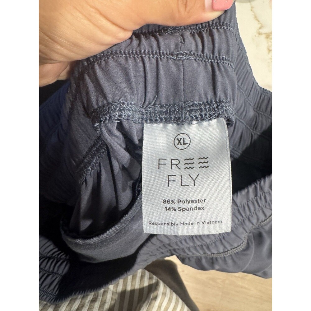 Free Fly Women's Pull On Breeze Athletic Shorts Blue Dusk XL UV Protection - Picture 3 of 7